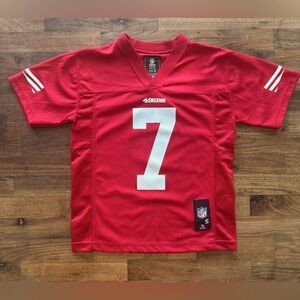 NFL Team Apparel San Francisco‎ 49ers #7 Colin Kaepernick Jersey Printed Youth S